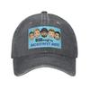 Backstreet Boys Music Group Washed Denim Baseball Caps Snapback Baseball Hats Breathable Casquette Outdoor for Men's And Women's