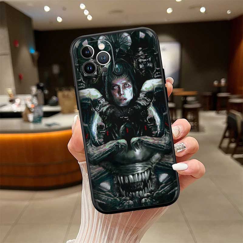 NH4 Aliens vs Predator Xenomorph New High-End Shell Phone Case for Redmi Note 8 9 Pro Max 9S 9T 9C NFC 8T 8A 10A A4