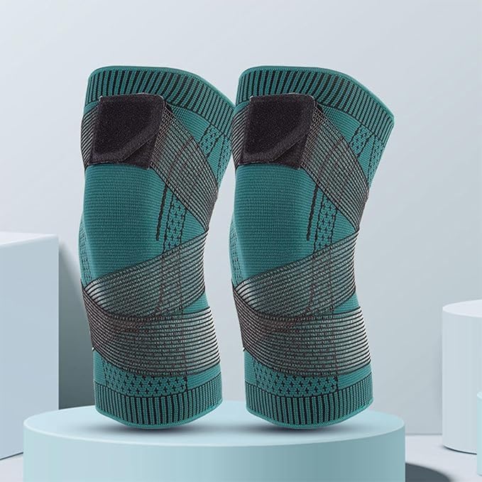 S SINDHIA® Breathable Nylon Material Knee Brace for Sports Football, Compression Knee Cap for Men & Women Pain Relief ,Knee Support for Gym, Runn