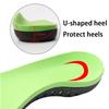 2/4PCS Arch Support Orthopedic Insoles Flat Feet Plantar Fasciitis Insoles GEL Shock Absorbing Soles Soft Elastic Sports Insoles