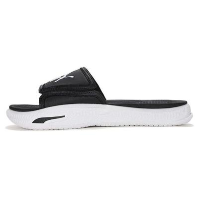 Softride Unisex Anti-slip Slides Black White 395432-01