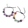 Seven Chakra Natural Stone Crystal Yoga Bracelet