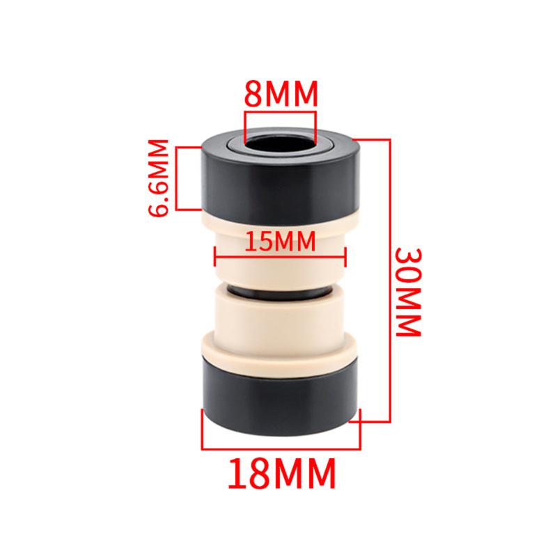 Bagstøddæmperbøsning 22 24 32 44 50 52 54 68 mm Indvendig Diameter 8 mm Mountainbike Støddæmper Monteringsdele