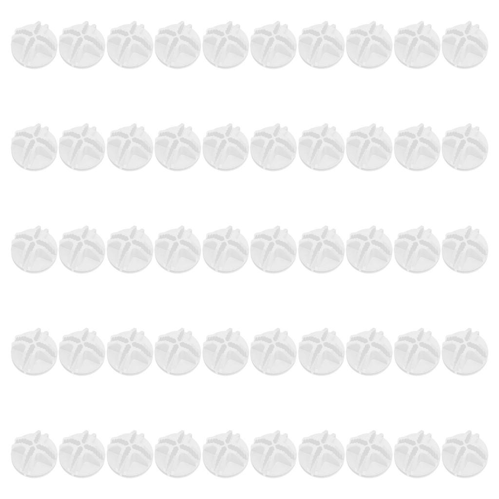 100Pcs Modular Wardrobe Clips Eco Friendly ABS Plastic Connectors For DIY Shelves Storage Organizer Cube System