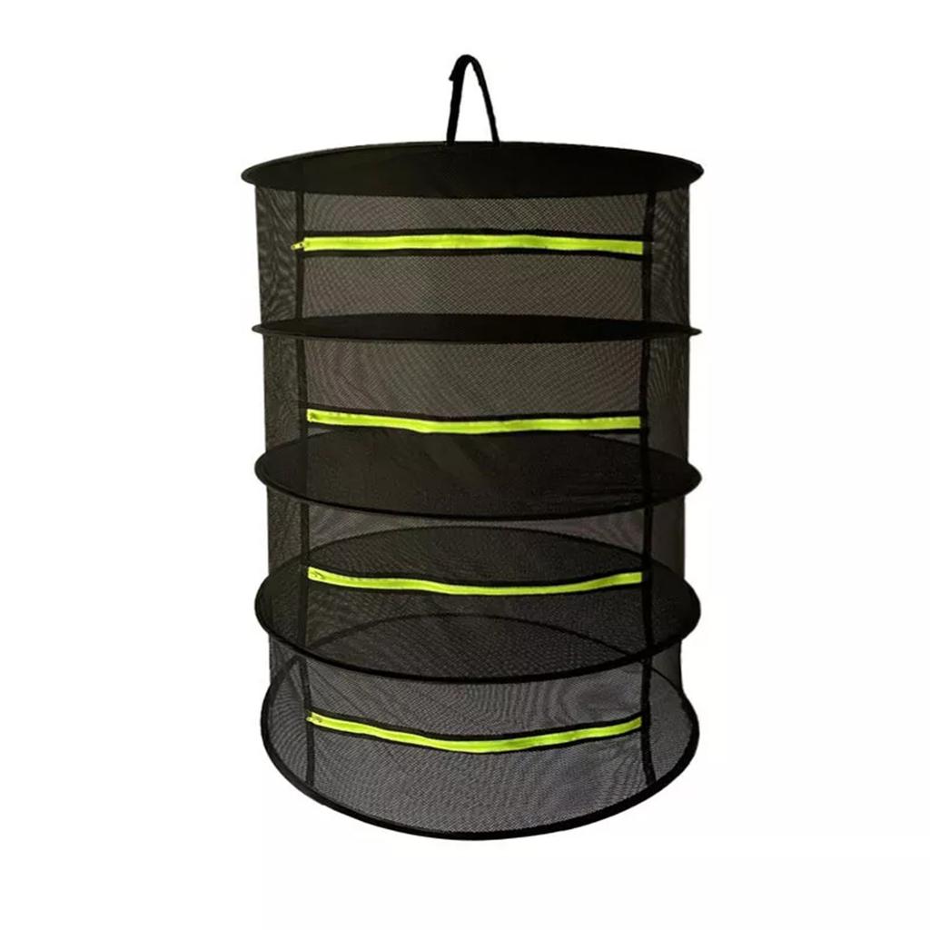 Hanging Drying Net For Herbs Sturdy Steel Wire Support And Zipper Closure Drying Rack Herb Drying
