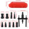 Remover Automotive Tools Motorcycle Bearing Disassembly Tools Aluminum Wheel Bearing Kit 10 Pcs/Set Seal Driver Installer