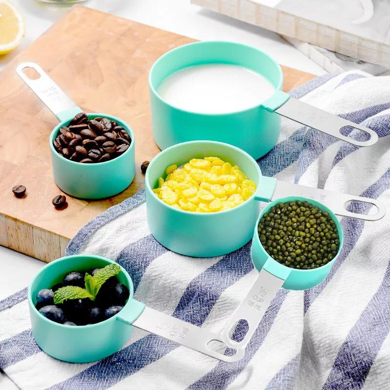 Measuring Spoon and Cup Set Accurate Kitchen Tools for Cooking and Baking Metric and Imperial Measurements Essential for Home