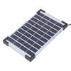 Solar Water Pump Kit 5W 75cm Height 180cm Lift Efficient Solar Fountain Pump with 6 Nozzles for Outdoor Garden DC 10V