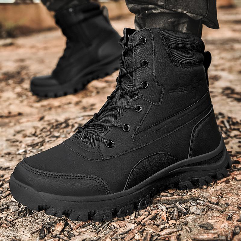 Ankle Boots Men Outdoor Autumn Climbing Shoes Man Boots Winter Thickness Shoes for Men