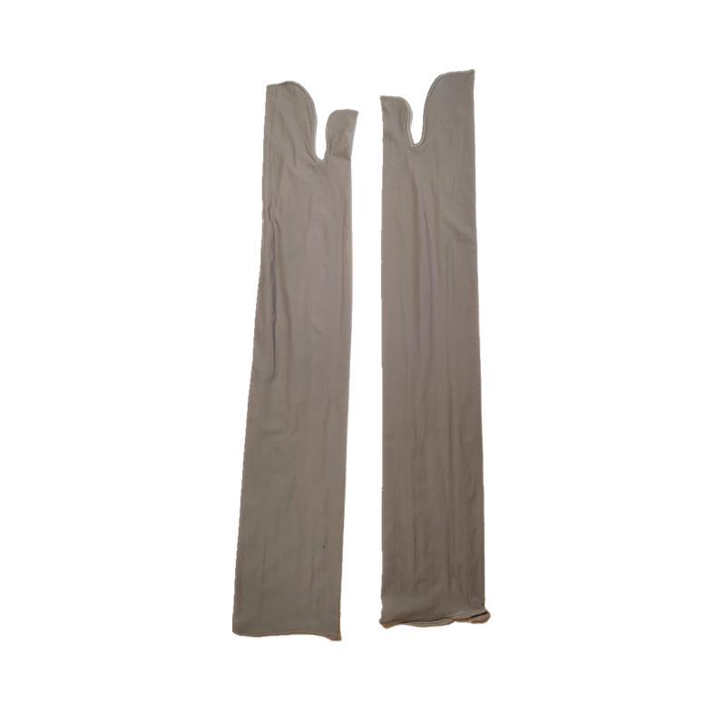 912 Glossy Ultra-Thin Fingerless Stockings Gloves, High-Density Sunscreen Bridal Sleeves for Men and Women