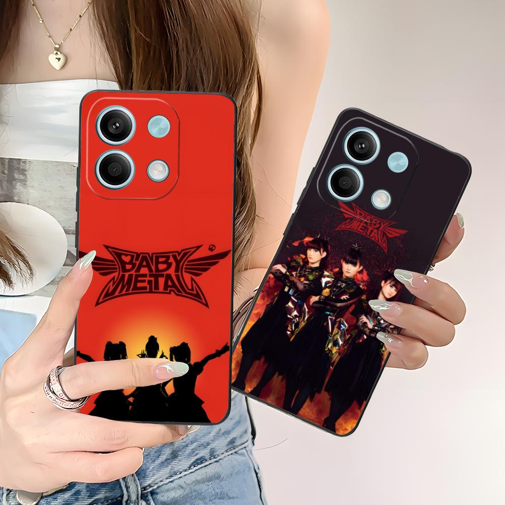 Cute Babymetal Mobile Phone Case for POCO M6 M5 M4 M3 X7 X6 X5 X4 X3 F6 F5 F4 Pro GT 5G Colour Printing Cover Cellphones Pretty