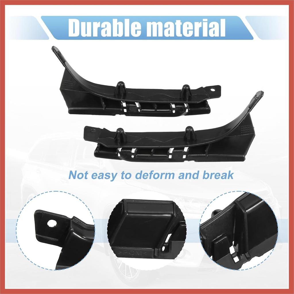ACROPIX 1 Pair Left and Right Side Front Bumper Mounting Support Bracket 51117116667 51117116668 for BMW X5 E53 2004-2006 Car Parts
