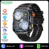 2025 New Men's Smart Watch Bluetooth Call 1100mAh Large Battery 60 Days Standby Time 2.01 Inch Screen IP68 Waterproof Motion Tracker