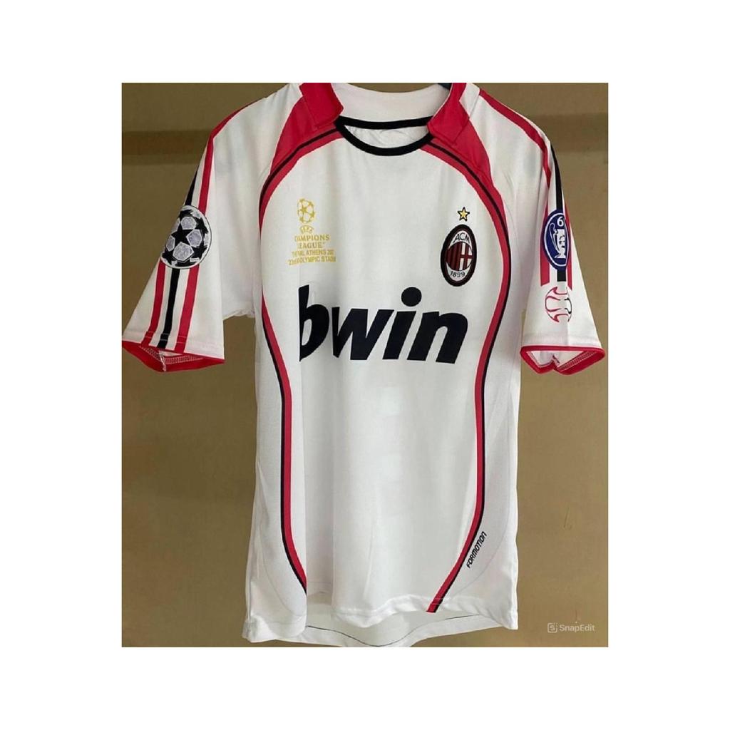 Milan Special Design Gattuso 8 Retro Jersey White