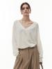 Peulojegteuweibeu Bamboo Vneck Knit [Ivory] (B Type)
