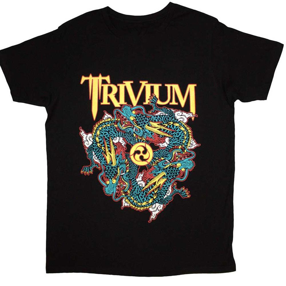 Trivium kapela černé tričko Unisex krátký rukáv Všechny velikosti S až 45Xl JJ5100