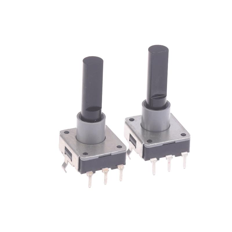 2Pcs Ec16 Rotary Encoder 12 Positioning 12 Pulse 25Mm Shaft High Precision For Audio Equipment Diy Electronic Projects