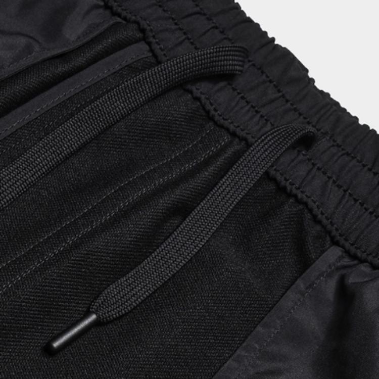 FILA Original Polo Shirt With Letter Print And Loose Knit Work Pants Sports Set Men sets F11M549209F-BK+F11M549802F-BK