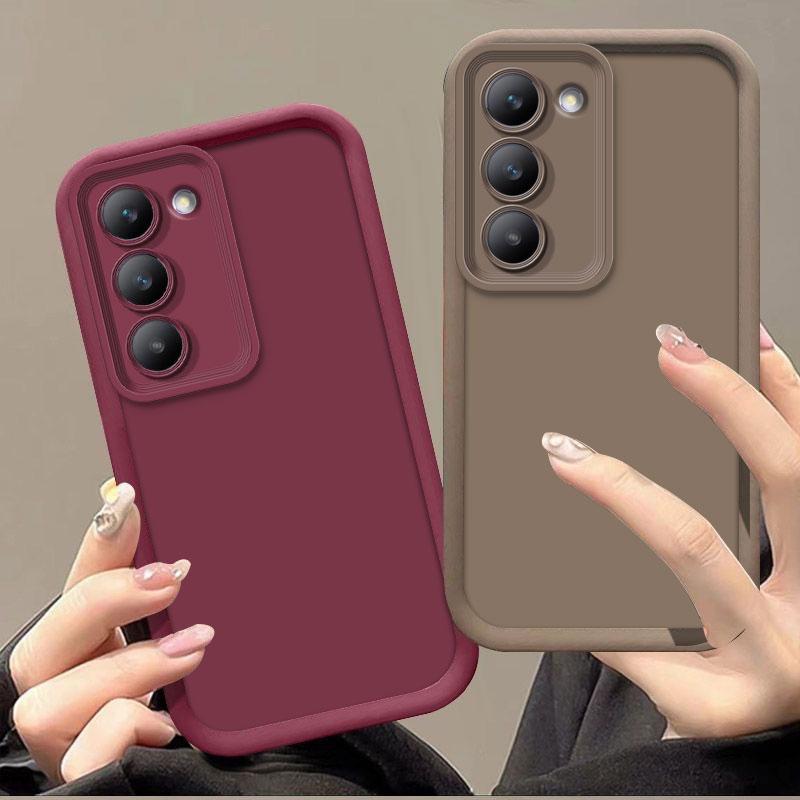 For Tecno Spark 40 4G Case Soft Silicone Protect Cover For Tecno Spark 40 Pro 40Pro+ 4G Shockproof Luxury Candy Matte Phone Case