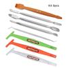 Car Accessories Vinyl Film Micro Stick Squeegee Curves Slot Edge Detailing Scraper Wrapping Tool Window Tint Kit Metal Spudger