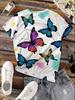 Women's Summer V-Neck Short Sleeve T-Shirt