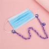 1~4 STÜCKE 70cm Mode Acryl Mundnasenmasken-Kette Damen Anti-Rutsch Maskenband Brillenketten Halskette Maskenhalter Umhängeband Maske