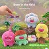 Wild Plush Dinosaur Keychain With Interesting Expressions For Accessories Bag