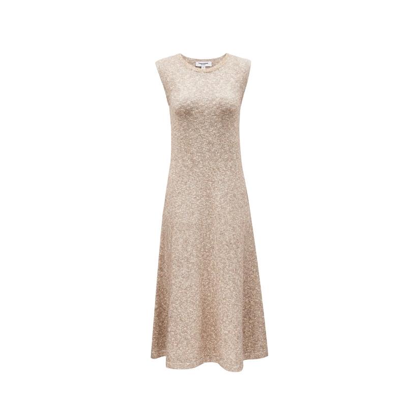 VEROMODA 2024 Early Autumn Sequined Knit A-line Dress