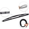 26"+17"+14" Front & Rear Frameless Wiper Blades for CR-V MK3 2007-2011, Civic, HR-V, Pilot, Accord