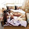 3D Printed Anime Sword Art Online Bedding Set Boys Twin Queen Size Duvet Cover Pillowcase Bed Kids Adult Home Textileextile369