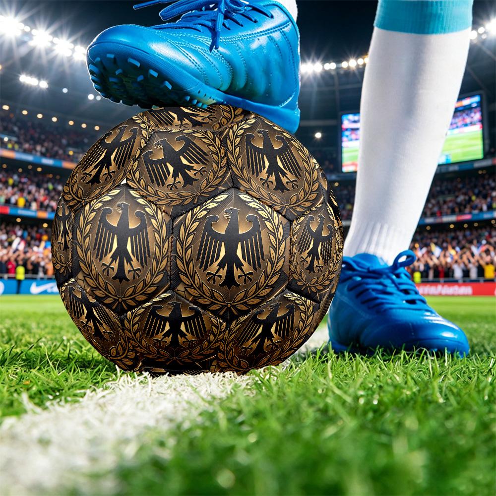 Belgien Fußball Aufdruck Größe 5 Fußball Ball Verschleißfest Standard Erwachsenen Trainingsfußball Fan Geschenk für Indoor Outdoor Spiel Sport