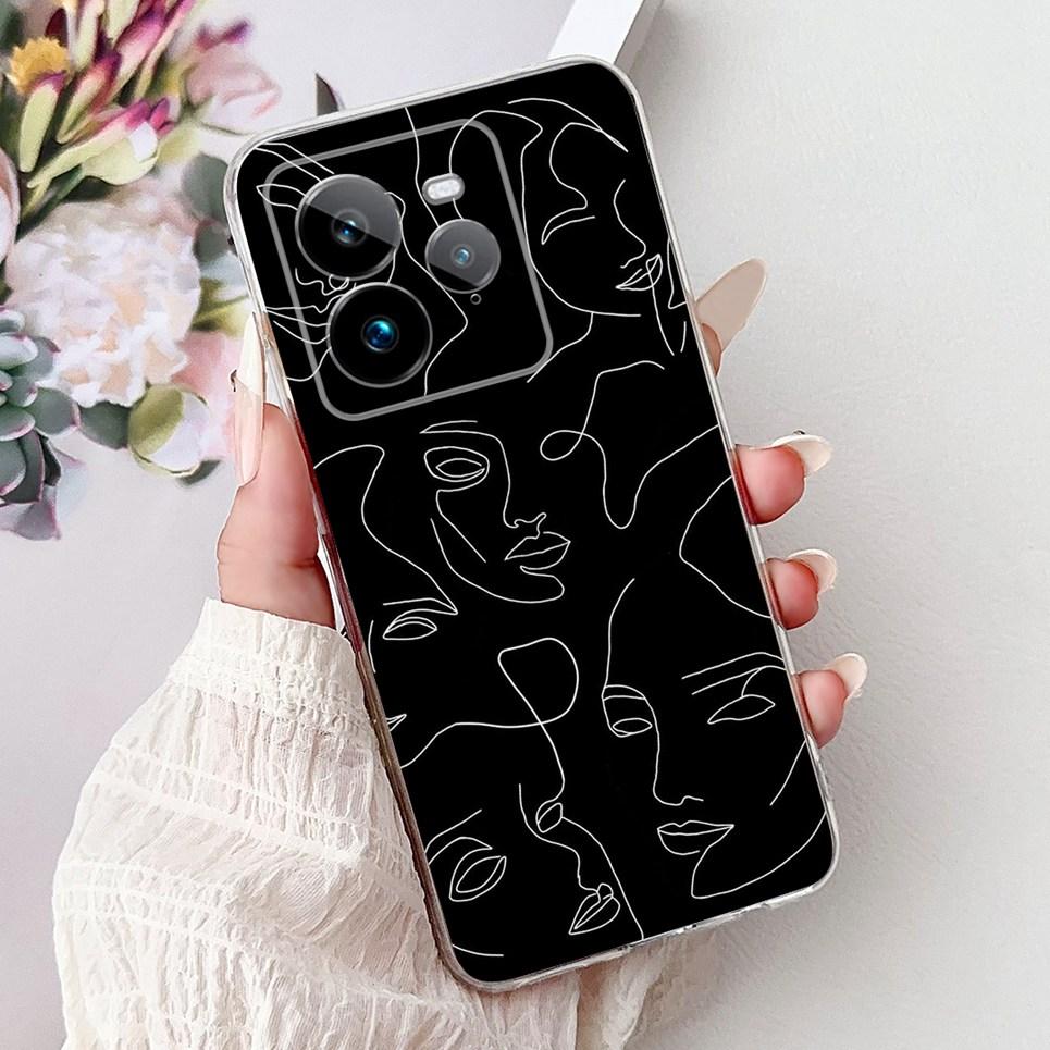 For Realme GT 7 Pro GT7 Pro RMX5010 RMX5011 Back Cover Cool Cartoon Dragon Astronaut Animals Phone Case Soft Silicone Clear Etui