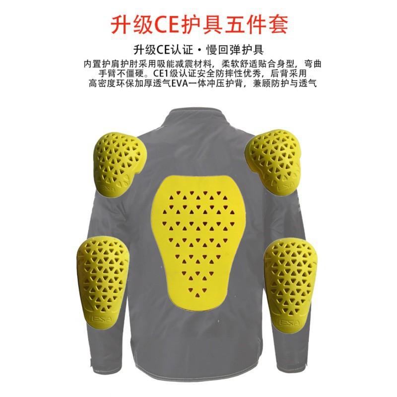 Herren Sommer Motorrad Fahrjacke Hose Set Netz Belüftet CE Protektoren Schutzausrüstung