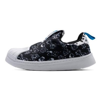 Disney X Superstar 360 J 101 Dalmatians - Puppy Print Kids Sneakers Black Core-Black Cloud-White ID9710