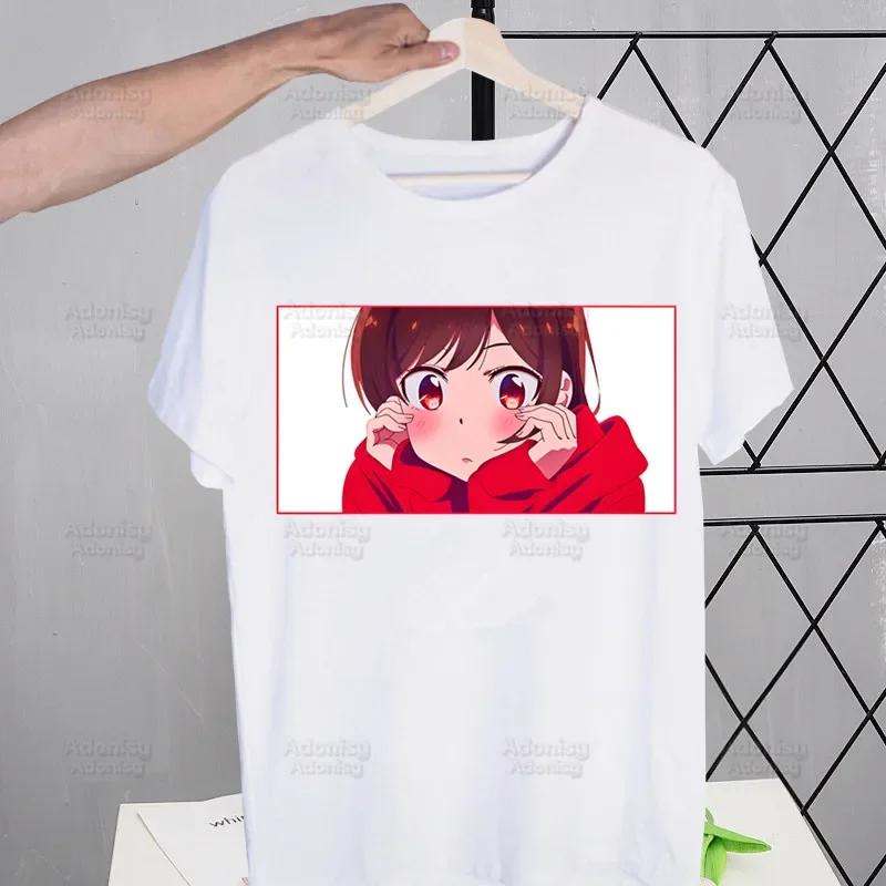 Rent A Girlfriend Chizuru Mizuhara T-shirts Funny Hip Hop Summer Women Men Tshirts Streetwear Ulzzang Harajuku T-Shirt Shirt