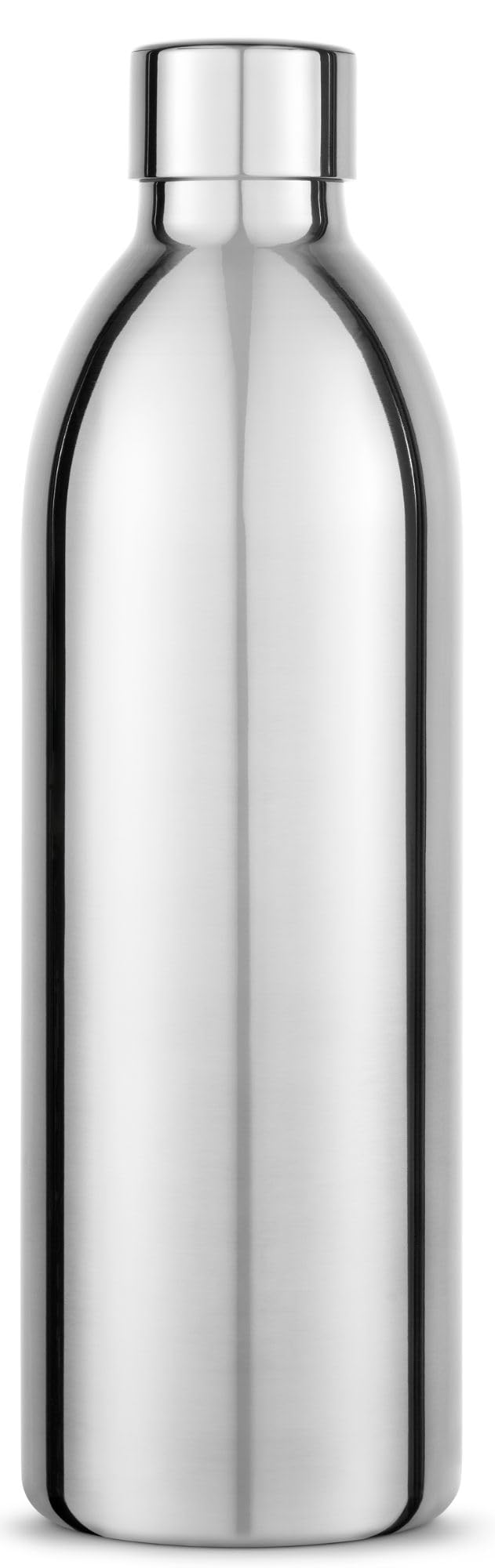 

aarke Carbonator 3 Stainless Steel Bottle (800ml) - Silver, Keeps Coffee Cold, Portable