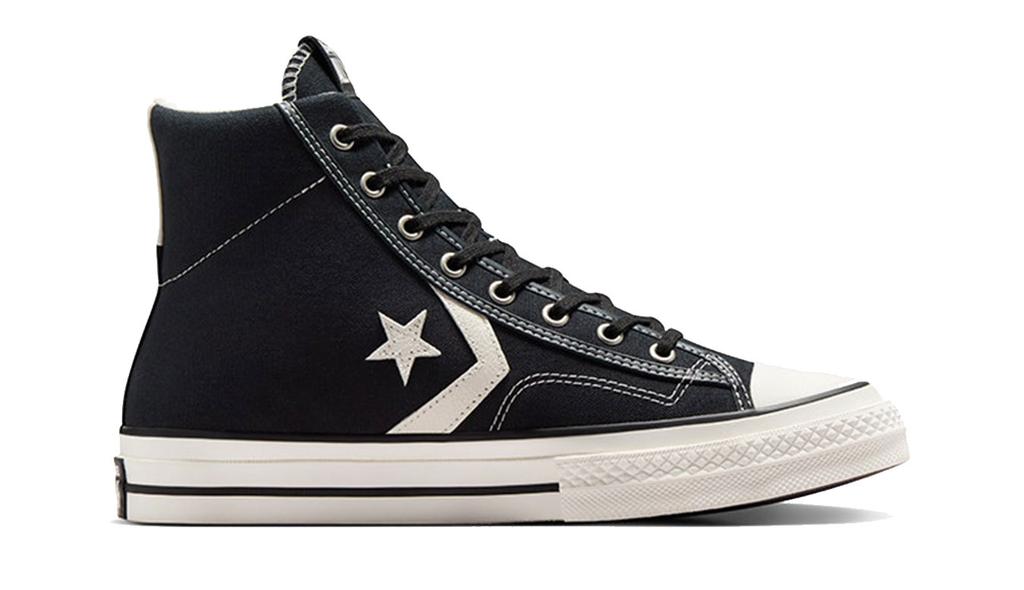 Converse Star Player 76 Sneakers Wider Fit Black