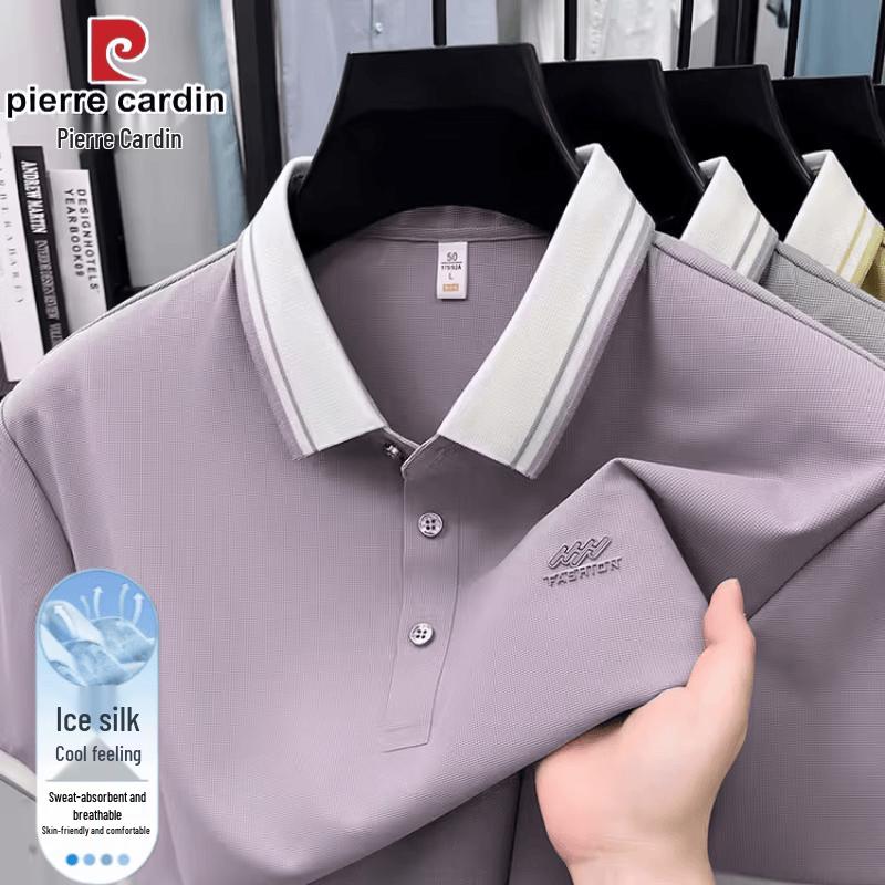 

Pierre Cardin Men s Short Sleeve Polo Shirt L