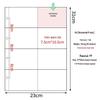 Transparent A4 and A5 Card Album Refills: 4-Pocket, 9-Pocket, 4-Inch Photo Pages