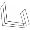 Stylish Cloth Hanger Rack Suitable for Doors with Slots Over 0 1cm