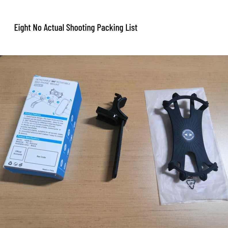 

Universal Detachable Car Phone Holder – Silicone Mount for Cycling & Driving