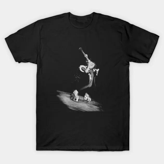 Ace Frehley Kiss's Solo Album Art T-shirt for Men and Women, Featuring A Round-neck Casual Short-sleeved and Comfortable Style