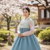 Quasten Hanbok Haarband Blume Bühnentanz Haarreif Klassisches koreanisches Stirnband Hanfu