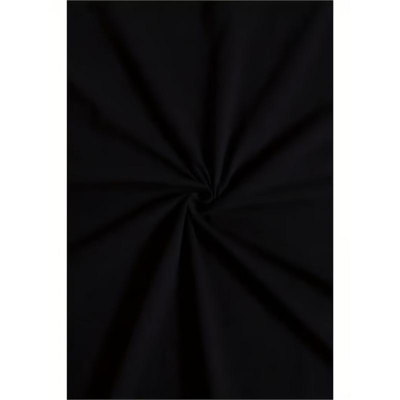 Womens Black White Sunflower Print Tee Round Neck Short Sleeve Relaxed Fit Durable Hot Transfer Floral All-Season Machine Washable Versatile Casual