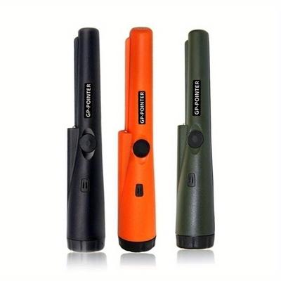 1pc Waterproof GP-PointerS GP360 Metal Detector, 1pc High Sensitivity Handheld Pinpointer With Automatic Pinpointing, All Metal Golden Finder
