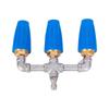 Pressures Washer Nozzle 4000 PSI Triple Nozzles Pressures Washer Turbine Sprayer Nozzles for Garden/Vehicle/Furniture Cleaning