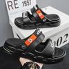 Slippers Men Wear EVA In Summer, Thick-soled Sandals Men's Driving Dual-purpose Sports Large-size Beach Sandals