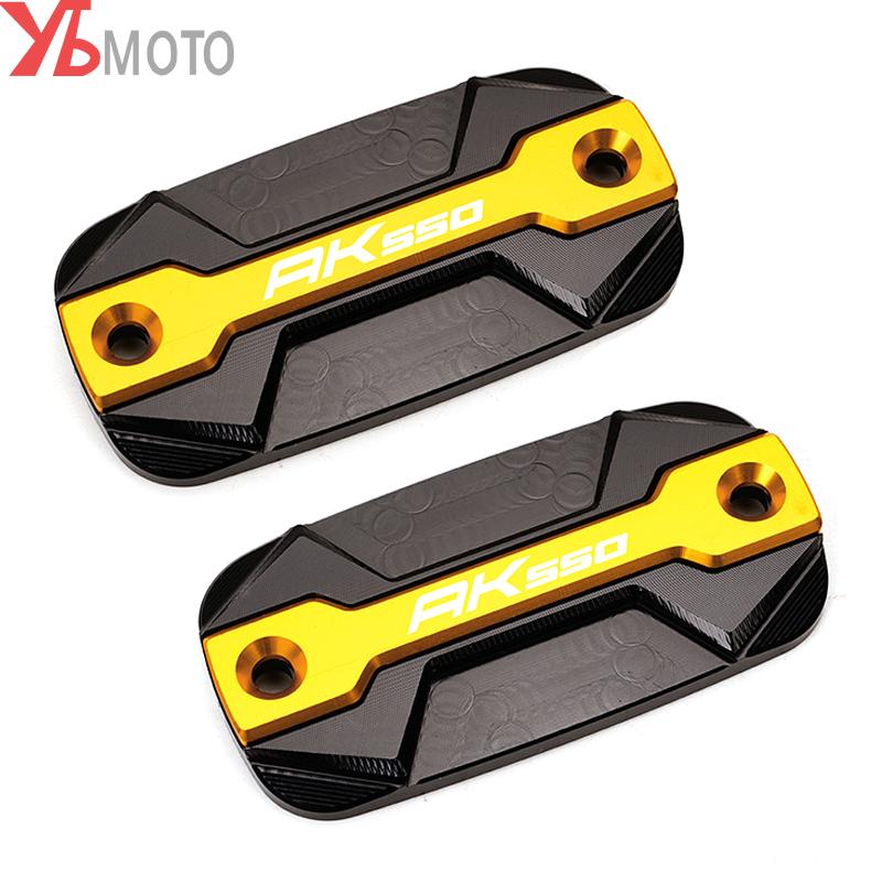 Copertura Serbatoio Olio Freno Anteriore CNC per Moto Tappo Serbatoio Olio Per KYMCO AK550 AK 550 2023 Ultimi Accessori