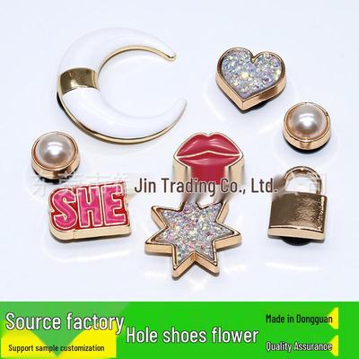 Strass & Perlen Metallschuhschnallen und Anhänger für Crocs