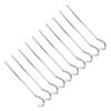 10PCS Tent Pegs HeavyDuty Aluminum Alloy Tent Stakes Pegs with Hook for Camping/Hiking Pavilion